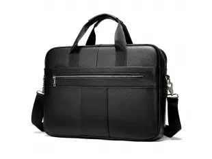 Черна мъжка чанта - Hristen