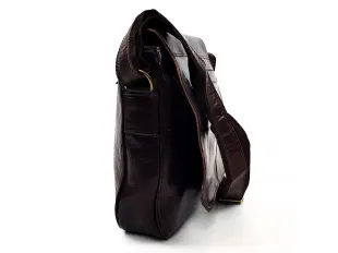 Голяма кожена чанта - тип месинджър