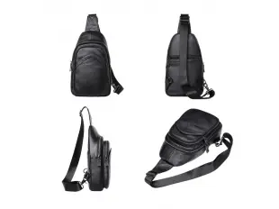 Кожена чанта за през гърди - Bod