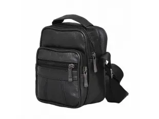 Малка кожена мъжка чанта - Zon