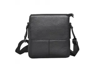 Мъжка чанта от естествена кожа - Dorkon