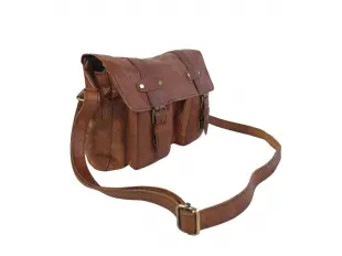 Светло кафява мъжка чанта - Lesik