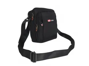 Черна мъжка чанта - Zones