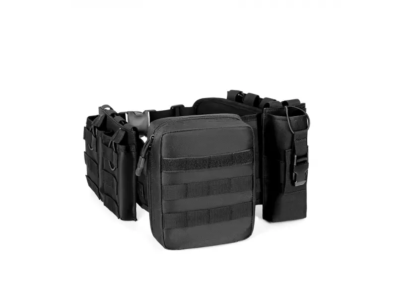 Черна мъжка чанта - колан Черна мъжка чанта - колан