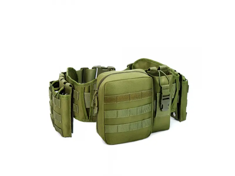 Зелена мъжка чанта - колан Зелена мъжка чанта - колан