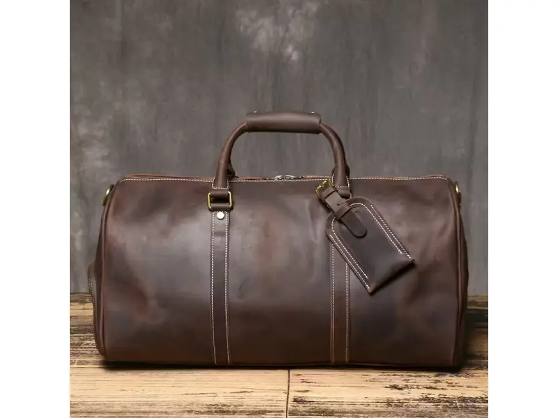 Пътна чанта от естествена кожа - Kara Пътна чанта от естествена кожа - Kara