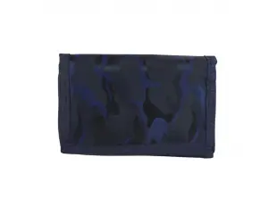 Портфейл от плат - син камуфлаж