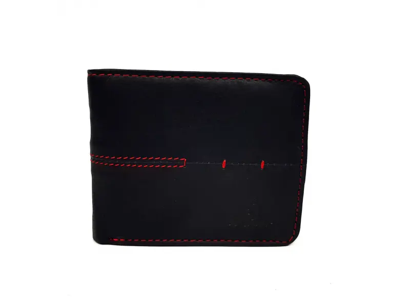 Естествена кожа мъжки портфейл с цип Естествена кожа мъжки портфейл с цип