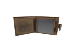 Кафяв мъжки портфейл - Borsen