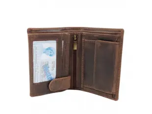 Кафяв мъжки портфейл - Palo