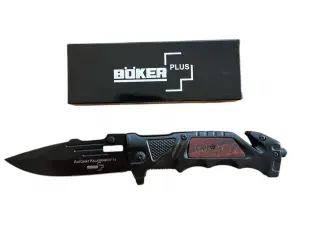 Ловен нож BOKER PLUS, неръждаема стомана, 23 см, черен