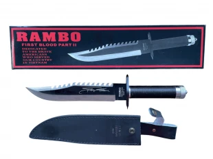 Ловен нож Rambo 2, First Blood, колекционно издание, 40 см