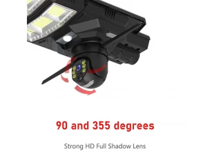 2в1 Улична соларна лампа 1800W с камера 5MP - V380PRO 2в1 Улична соларна лампа 1800W с камера 5MP - V380PRO