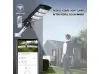 2в1 Улична соларна лампа 1800W с камера 5MP - V380PRO