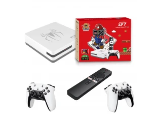 Игрова конзола G7 Android 14 Plus Gaming TV Box с 30,000 игри + WIFI 2 джойстика