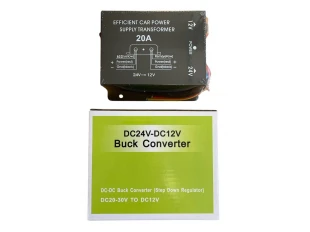 Трансформатор конвертор на напрежение от 24 V на 12 V ,DC20-30 20А