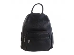 Черна дамска раница - Belisa