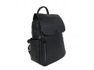 Черна дамска раница - Klonia