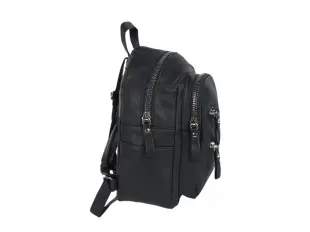 Черна дамска раница - Liaq