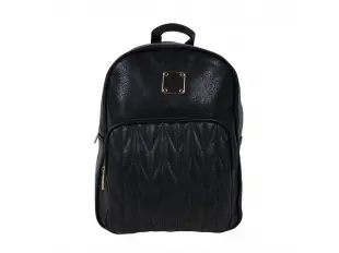 Черна дамска раница - Madika