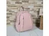 Розова дамска раница - чанта - Narcis