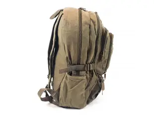 Голяма раница брезент - светла