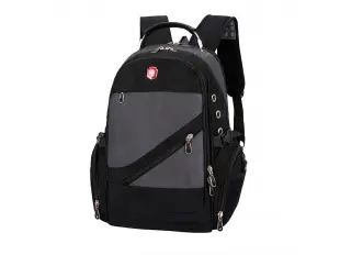 Качествена сива раница - Swiss