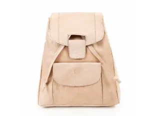 Кожена дамска раница - Uoran