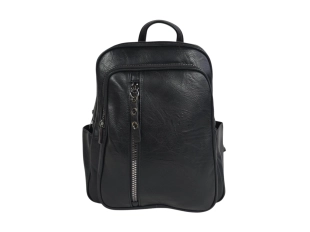 Черна дамска раница - Sofima