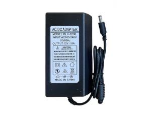 Захранващ адаптер 12V 8A за видеонаблюдение BLK-1280