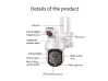 Камера Hawkeye CP11-50 WIFI 2.0MP с двойна камера и телефото
