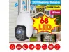 Комплект 2бр. ВОДОУСТОЙЧИВА WIFI FULL HD 2.0MP 68 LED 320° ВЪРТЯЩА КАМЕРА С MOTION TRACKING