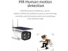 Водоустойчива камера Privine със соларен панел Low power starlight full cover solar camera