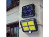 LED Лампа със соларен панел, дистанционно и сензор за движение / фотоклетка BK-128-6COB