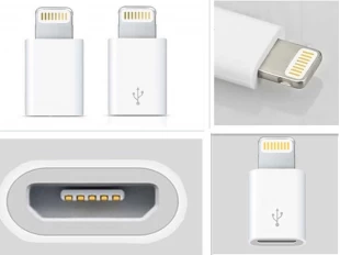 Микро USB към Iphone адаптер