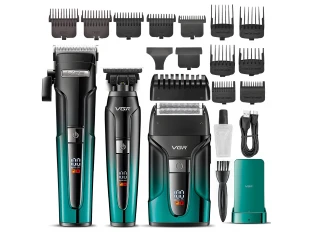 Комплект VGR V-694 акумулаторни машинки за подстригване на брада и коса