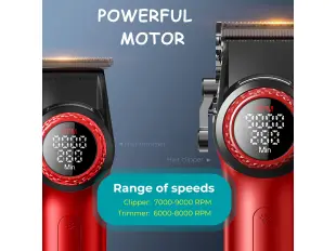 Професионален комплект VGR Stepless 4 в 1 – с куфар и станция за зареждане 