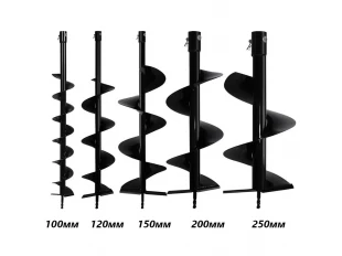 Свредлo за моторен бензинов свредел за дупки 100х800мм