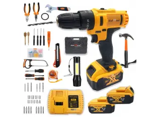 Акумулаторен Винтоверт KRAFTRoyal 36V + 111 части и куфар