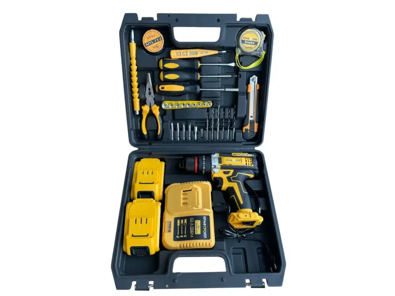 Ударен винтоверт 36V 8Ah KraftRoyal + 30 части Ударен винтоверт 36V 8Ah KraftRoyal + 30 части