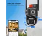 Тройна Smart WiFi IP камера 12MP с двойна леща и 10× zoom iCSee 