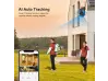 Тройна Smart WiFi IP камера 12MP с двойна леща и 10× zoom iCSee 