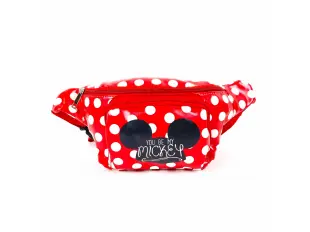 Червена детска чанта за през кръста