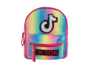 Интересна цикламена детска раница - Tik Tok