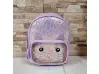 Лилава раница за момиче - коте