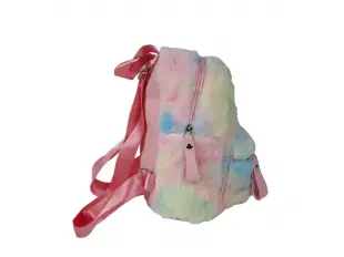 Плюшена раница сърце