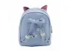 Синя детска раница - коте
