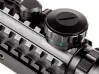 Оптика къса 3-10х42E с лазер и подсветка M9 LS3-10X42E