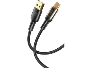Кабел за зареждане KLGO S-62 за Android и IPhone,  Type-C, FAST CHARGING