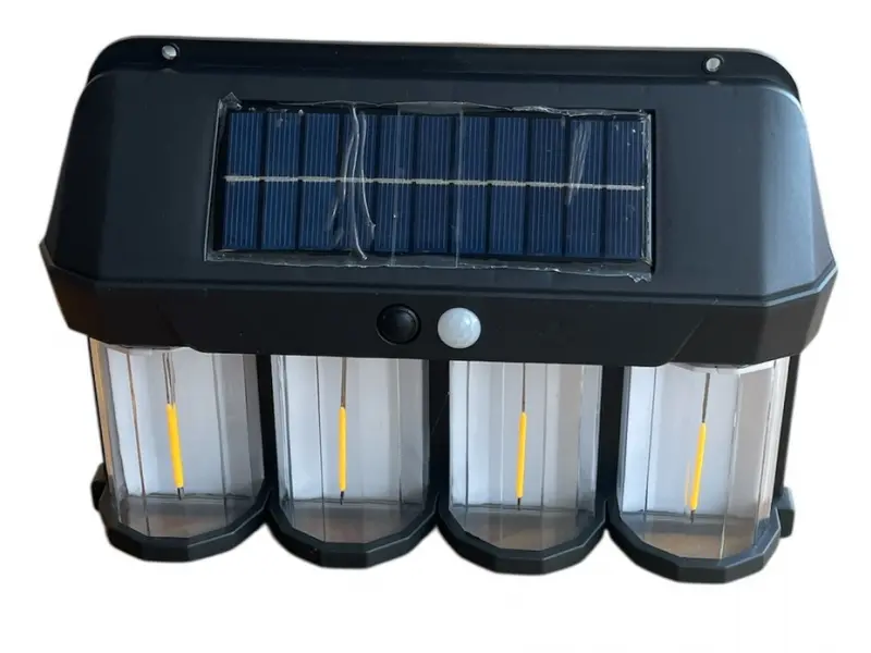 Външна Соларна LED Лампа XF-8898 със сензор за движение - прожектор за врата с 4 диода - Leadleds 1422-3